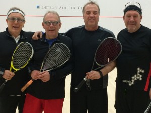 Doubles C Final- Herb Funkenhauser, Dave Hornby, Peter Ryan & Peter Wares